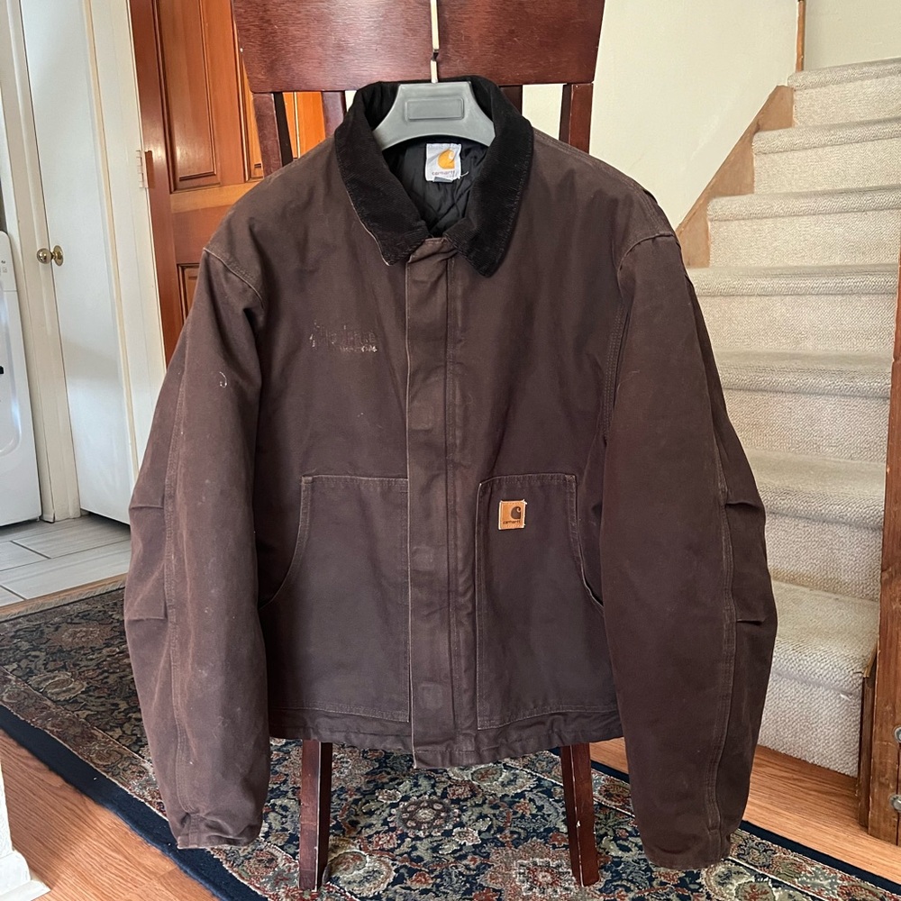 Carhartt Men's Dark Brown Performance Jacket